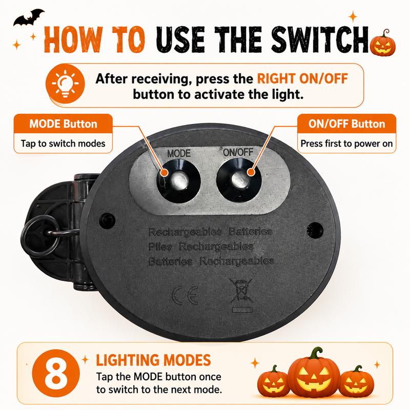 Lush™ Pumpkin Solar Stake Lights