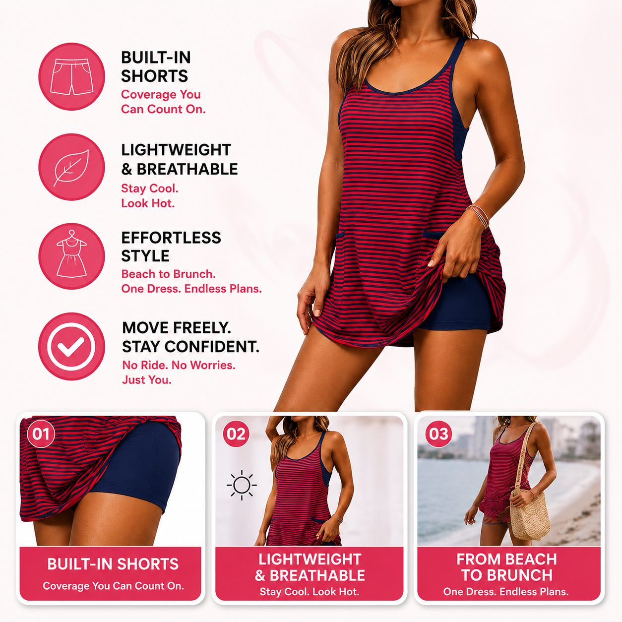 Lush™ Stripe Dress