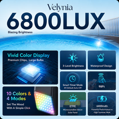 Velynia™ Solar Pool Light