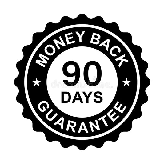 90-DAY MONEY BACK WARRANTY